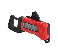 Acouto Medidor de Espesor Electrónico Medidor de Espesor de Dial Digital Manual de Alta Precisión de 0?12,7 Mm para Papel Película Cable Sistemas de Documentos Interruptor y Conversión Automática de