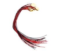 Acouto Micrófono de Transductor de Discos Piezo para Instrumentos de Gato de Batería Acústica, Sensor de Sonido de 15 Pc con Hilos de 9.8 Pulgadas