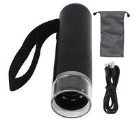 Acouto Microscopio Digital 50x -1000X Aumento HD Microscopio Portátil de Bolsillo Portátil con Patrón de Distancia LED FILLA Amable Flate 1000X Definición Altos (Black)