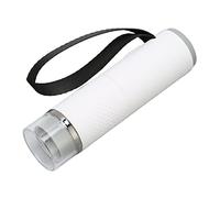 Acouto Microscopio Microscopio Digital USB Portátil con Aumento de 2MP 50-1000X con Cordón para Ajustar la Luz del Teléfono Digital Inalámbrico USB Inalámbrico (White)