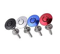 Acouto Mini Bloqueo del capó Acero Inoxidable Ligero Rojo DP16-32 Accesorio del del Motor Resistente y Duradero Cuyo capó está Hecho Esta Cerradura de Alta Calidad Es de Acero Bloqueo del CapóMini