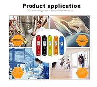 Acouto Mini Termómetro Infrarrojo Digital sin con LCD, Bolígrafo de Temperatura Portátil de Bolsillo para 2 Bolígrafos con Pantalla LCD Portátil 1 con Termómetro de Tamaño de Pantalla y Bolsillo