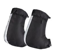 Acouto Mitones Térmicos a Prueba de Viento para Manillar de Bicicleta, Bicicleta Eléctrica, Cubierta Cálida para Manillar, Pintura Reflectante, de Seguridad para Ciclo, Sufres Frío, Frío, Invierno,