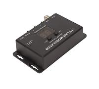 Acouto Modulador de Enlace de TV Compatible con PAL NTSC, Convertidor AV a RF Pequeño y Estable con Retorno IR para Decodificador, DVD, DVR, Control de Hogares y Control de Señales RF, Modulador