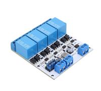 Acouto Módulo de relé de GPIO con Optoacopler PCB 4 Canal de 4 Canales de Alto Control de bajo Control de Baja Capacidad de Conducción Aislamiento de la Placa de relé OptoCouppler con el GPIO