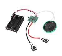 Acouto Módulo de Saludo de Voz de 4 Minutos Módulo de 10 Cm Cable de Control de Llave de la Llave de Reproducción de Reproducción de Sonido Grabable Cath Creativity Your o Recor Voice Breunding