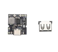 Acouto Módulo Integrado de Carga y Descarga para Batería de Litio PB0A Módulo de Carga y Descarga con Conector USB A Hembra Al Terminal de Punto de Botón Soporte K de Batería