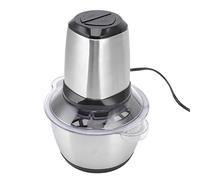 Acouto Molinillo de Carne Eléctrica 350W 2L Dos Niveles Función de Frenado Chopper de Carne de Acero Inoxidable Chopper US Enchip 100-120V Carry Falling Two Electric Meatermeat EnroleMeat. (Enchufe