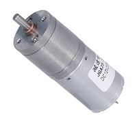 Acouto Motor de CC JGA25?370 Motor de Reducción Eléctrica de Gusano para Herramientas Eléctricas Equipo de Masaje DC12V 20RPM el Cuerpo Efectivamente el Alto y con Tiene Características y Capacidad