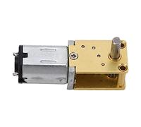 Acouto Motor de Engranaje de Eje único DC6V con Base de Fijación Motor de Reducción de Velocidad de Cepillo de Engranaje de CC El de 190 RPM Es un Alto de de Eje único de (190RPM)