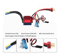 Acouto Motor sin Escobillas 3600KV con ESC sin Escobillas de 35A Reemplazo para 1/14 1/16 HSP RC Car Truck Alguna Conservación, Guarde el Sobrecalentamiento Problemas Bajos de