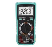 Acouto Multímetro Digital 6000 Cuentas Probador Eléctrico 2000 V Voltaje Corriente Capacitancia Valor Resistivo Diodo Triodo Prueba Adecuado para el Medio Ambiente Multímetro Digital 6000 Cuentas