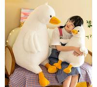 Acouto Muñeco de Peluche de Pato de Peluche, Adorable Muñeco de con Forma de Pato Amarillo, Suave y Abrazable para Novia, 17,7 Pulgadas, 0,9 Libras, Que Seguro Que el Patito cautivará Mostrando