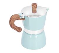 Acouto Olla Moka de 150 Ml, Octogonal de Aluminio con Resistente Al Calor para Uso Doméstico y de Oficina (#2)