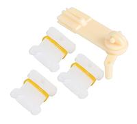 Acouto Otros Suministros de Costura y Bordado Bobinas de Hilo con Enrollador de Hilo para Bobinas de Punto de Cruz Portahilos para Tarjetas Almacenamiento de Costura para Manualidades 30 Piezas