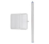 Acouto Pala para para Gatos con, Pala para Excrementos de Gatito de Acero Inoxidable, Tamiz para Excrementos de Pollo, con de Diseño, para para Gatos con, para Tamiz de, para de Pollo,Metal