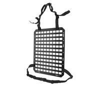 Acouto Panel Molle para el Vehículo Panel Molle para el Panel Molle de Camión para Organizador Rígido del Asiento Rígido de 43x33 Cm con Correa de Nylon de Servicio Pesado y Aro para