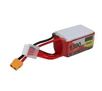 Acouto Paquete de Batería RC 22.2V 100C 1300mAh 6S Lipo Power Battery con Enchufe XT60 para FPV Drone Quadcopter Configuración de Parámetros de Voltaje de Ejemplo Batería de 1300mAh Importante 22 2V