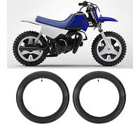 Acouto Par de Tubos Interiores de Rueda de Goma 2,50/2,75-10 Aptos para PW50 y Tubo Interior Fácil de Instalar Tubo de Neumático Interior de Goma para de Rueda