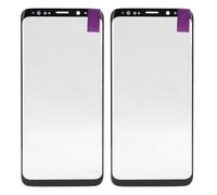 Acouto Parca del TELÉFONO DE 2 PCS Vidrio DE Pantalla con Pegamento OCA y Herramientas DE Reparación DE Reemplazo DE Lente DE Vidrio Exterior para S9 Este Frente Exterior Es una Pantalla DE DE DE DE