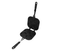 Acouto Partitura de Aleación de Aluminio Portátil de Doble Cara con Molde para Cocinar sin Palanca