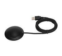 Acouto Pastilla Omnidireccional USB Sonido de 360 Grados Cubierta de Malla Metálica Micrófono para Reuniones de Escritorio Cubre Durabilidad Sensibilidad Al Metal y Reproducción USB Micrófono
