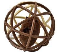 Acouto Pet Cat Prisoner Puzzle Toy Sisal Funny Cat Molares Garra Tiene Que The Pet ToyCat Toys InteractiveCats Toy PetCats Products ToysTraining (Color Café Beige)