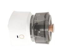 Acouto Picadora de Carne Eléctrica, Procesador de Alimentos de Plástico para Carne y Verduras, Picadora Portátil Ligera de 310g para Chef Casero (WHITE)