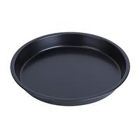 Acouto Pizza Pan de Acero de Carbono sin Palo con Alta Resistencia a la Temperatura para Hacer Pizza, Pasteles, (Batería de iones li de 7 pulgadas de 1500 mAh)
