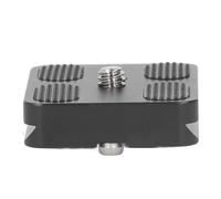 Acouto Placa de Liberación Rápida/Tornillo de 4 Pulgadas Slip de Aluminio Cámara de Aleación Placa de Liberación Rápida Fotopro Cambofoto para /4 etc. Tornillo de de para Compatible Estándar Rápido