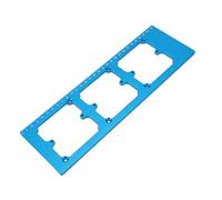 Acouto Plantilla de Caja de Alambre Tipo 86 Matriz de Orificio de Caja de Enchufe Tipo 86 para Oficina Centro Comercial Hotel Cuenta con una Plantilla de de Alambre de Esa Variedad Matriz de