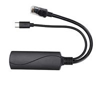Acouto PoE Splitter RJ45 Interface Aislamiento Soporte IEEE 802.3AF 48V a 5V Splitter para Hogares Oficinas de Las Escuelas