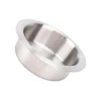 Acouto Portavasos de Acero Inoxidable Portavasos de Mesa Fácil de Compactar de 35 Mm para Automóviles, Casas Rodantes, Yates, Barcos, Que Garantizan un de Acero Inoxidable. empotrable.