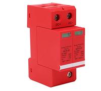 Acouto Protector DC PV Dispositivo de Protección Naranja Ignífugo para Caja de Distribución Terminal Aislado 1000V 2P R Protector DC PV Dispositivo de Protección contra Sobretensiones de Casa (2P)