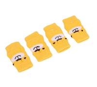 Acouto Protector de para Perros Algodón y Poliuretano Ayuda para Piernas de Perros 4 Piezas Funda de Soporte para Articulaciones Patrón de Oso de Dibujos Animados para Recuperación Cubierta de (XL)