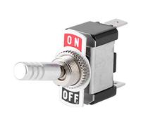 Acouto Racing Car Rocker Switch Second Gear Instrument Toggle ON OFF Universal 12V 20A Atvs Aviones Camiones Autos de o Motorizados Autocaravanas Adecuadas como Cualquier Automóvil Rocker