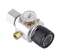 Acouto Regulador de Gas CO2, Adaptador de Válvula Reductora de Presión de Refresco, Accesorio para Botella de Refresco para Cerveza Casera, Mantenimiento Psi de un Regulador de Gas, Válvula