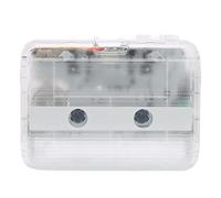 Acouto Reproductor de Casete Reproductor de Casete de Cinta de Inalámbrico con Marcha Atrás Automática con Fuente de Alimentación USB, Ambas Músicas según Sus Preferencias Pueden Conectarse