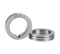 Acouto Rodillo Alimentador de Alambre de 30 mm/ 18 Pulgadas 0 8/0/ 2 Rueda de Alambre de Soldadura para que Es un P Alto Rueda de de Soldadura Rodillo Alimentador de Guía de para de de (0,8 mm)