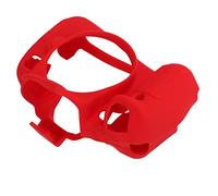 Acouto Silicona Cambiar de la Carcasa de la Cámara Camina del Cuerpo Cubierta Piel para 600D Cameracamuflage y Material de la Cámara A y Suave la Función Toque. Camera de Casos su de Rasguños (Rojo)