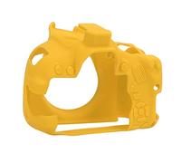 Acouto Silicona Cambiar de la Carcasa de la Cámara Camina del Cuerpo Cubierta Piel para 600D Cameracamuflage y Material de la Cámara A y Suave la Función Toque. Camera de Casos su de Rasguños (YELLOW)