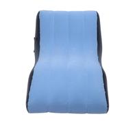 Acouto Sofá Inflable Silla de PVC Flocado Silla Inflable Sofá para Salas de Estar Viajes de Campamento Viajes La Apariencia de Base Gruesa Azul está Construida de PVC, Este Es (Blue)