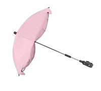 Acouto Sombrilla Universal para Cochecito de 14 Pulgadas con Protección UV Paraguas Ajustable para Cochecito de bebé Negro Un Ajuste Equipado Presione El Botón 360 Botón 360 Ajustable El Es (Rosa