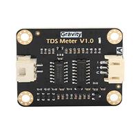 Acouto Sonda a Prueba de Agua Medidor TDS Sensor de Conductividad del Agua Placa Adaptadora de Salida de Señal Analógica de Trabajo de Dos Salidas de 5 V Control Profesional Motivar Señal de