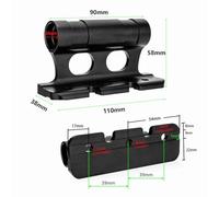 Acouto Soporte para Horquilla de Bicicleta Portabicicletas para Automóvil Portaequipajes para Techo Soporte para Bicicleta Eje Pasante de Liberación Rápida Portabicicletas para Tipos y Anillos de