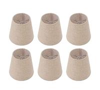 Acouto Subgadora/soporte sobre Lámpara de Tela de Lino con Buena Transmisión de Luz para Accesorios de Iluminación de Bombillas de Velas para Lámpara de Araña, de Pared