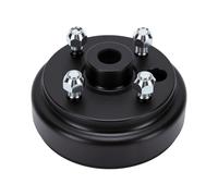 Acouto Tambor de Freno de 30 Dientes Tambor de Freno de 30 Estrías de Cubo de Trasero 1 Pieza de Trasero con Pernos de Cubo 4 Tuercas para EZGO TXT RXV