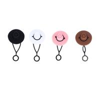 Acouto Tapa de Paja con Forma de Sombrero, de Silicona, Reutilizable, a Prueba de Fugas, Tapa con Punta de Paja para Moderno y Simple, Cubierta de para una Taza, Cubierta de para Sombrero, de, de