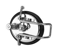 Acouto Tapa para Barril de Carbonatación, Tapa para Bebidas de Acero Inoxidable con Compatibilidad con Cartuchos de CO2, Ideal para Cerveza, Refrescos, Agua y Jugo en Casa