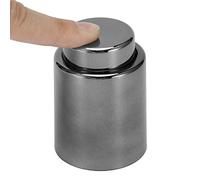 Acouto Tapón de Botella de Vino Reutilizable Vacío Vino Champán Ahorro Conservador Cocina Bar AccesoriosChampagne Gold Días Aire y sin Aire Lata Fuga Profesional Tapón Sellado Duradero hasta (GRAY)
